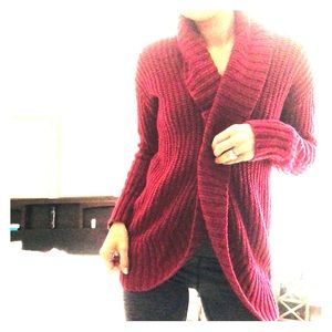 Oversized knit sweater